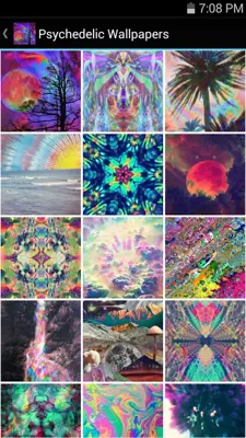 Psychedelic Wallpapers android App screenshot 2